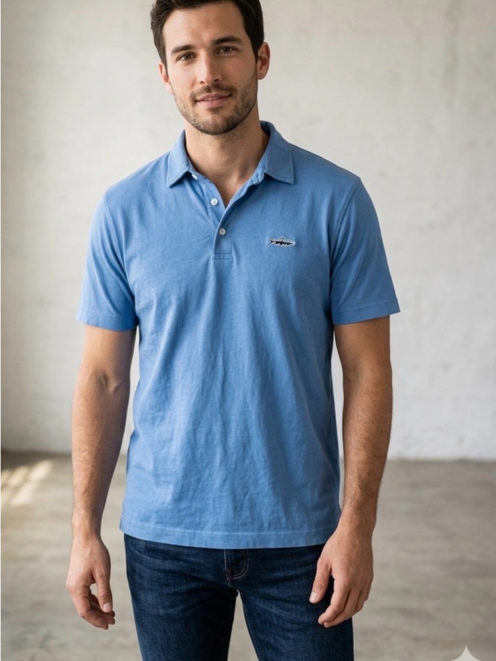Patagonia Trout Fitz Roy polo shirt